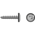 Seachoice Thread Forming Screw, #10 x 1-1/2 in, 18-8 Stainless Steel Pan Head Square Drive 1193